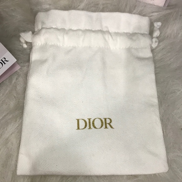 Dior Prestige Exceptional Cotton Pads w/ Perfume & Lip Samples and Dust Bag - Picture 4 of 12